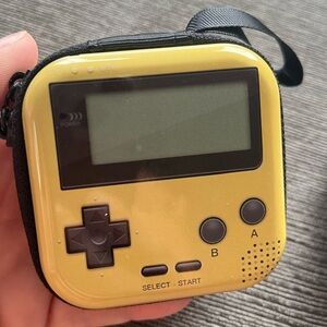 Brand New Retro gameboy zippered tin coin earbud wallet purse